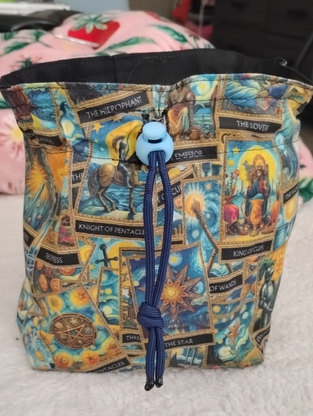 Tarot Card Print Mini Bag in Multi-Color - Picture 1 of 11